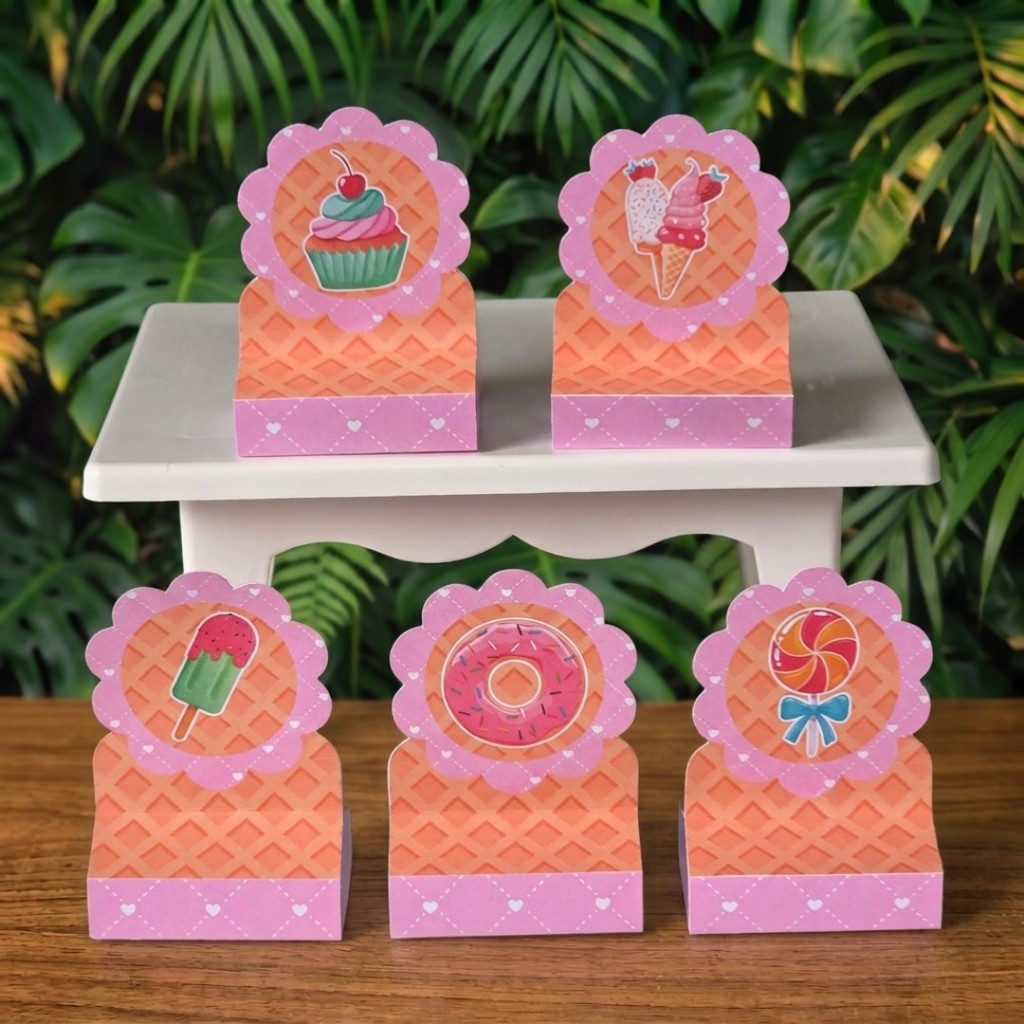 Porta Bis duplo DOCES DOCERIA lembrancinhas personalizadas para aniversario infantil decoração mimos