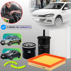 Kit Filtro Novo Polo 1.6 2018 A 2019 Original Mann-filter SP110704