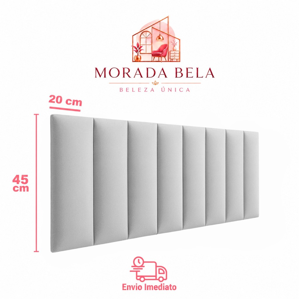 KIT CABECEIRA DE CAMA CASAL COMPETA - ADESIVA- FÁCIL INSTALAÇÃO - !!! ENVIO IMEDIATO !!!