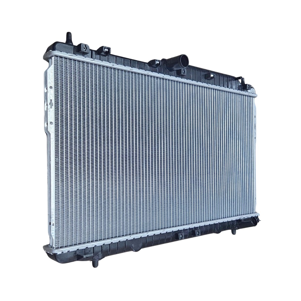 RADIADOR CHERY CIELO HATCH E SEDAN 1.6 COM AR 2010 11 12 13 14 15 16 17 18 19 20 2021 — imagem 2 de 2