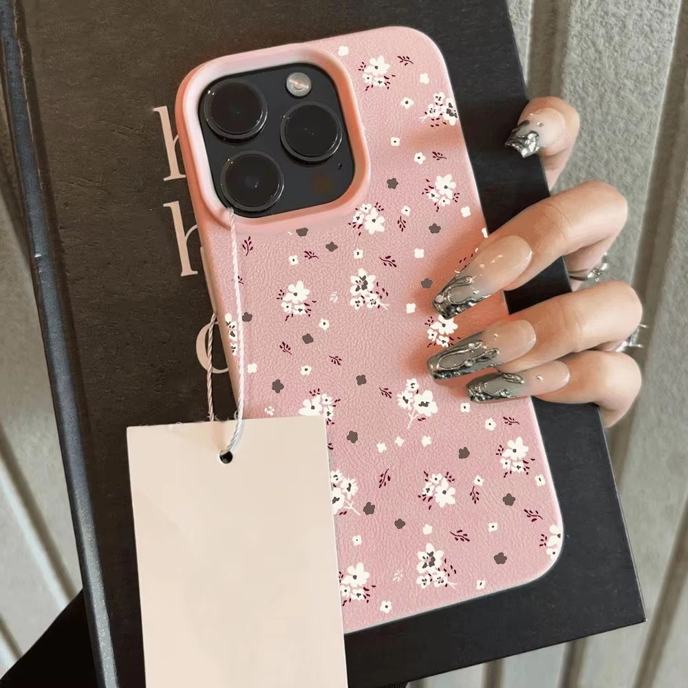 Bonito Pequenas Flores Escudo Para Samsung Galaxy A57 A37 A27 A07 A17 A36 A26 A15 A52 A54 A36 A55 A35 A16 5G Capa Lichee