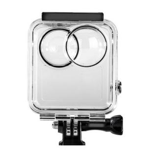 Para Gopro Max 360 ° Caso À Prova Dwaterproof Água Acessórios Mergulho Subaquático Habitação Proteção Capa Quadro Ação C