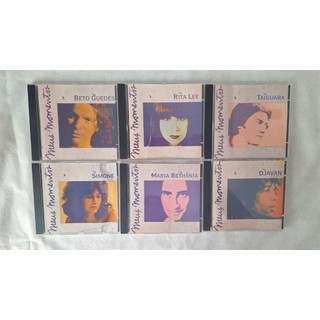 CD Coleção Meus Momentos - Beto Guedes e Outros - 6 CD´s Vários Artistas