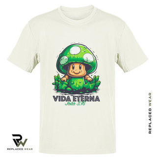 Camiseta Vida Eterna João 3:16 Unissex Moda Evangélica Cristã Camisa 100% Algodão