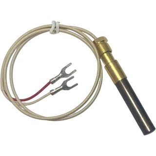 Termopila de 24" 750mv para Aquecedor Heat Glo, Substituição de Termopila para Lareiras e Acessórios para Lareiras e Fog