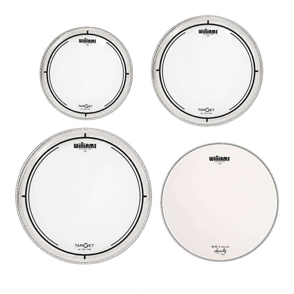Kit Peles Williams Target Tom Pack 10 12 16 Clear Caixa 14