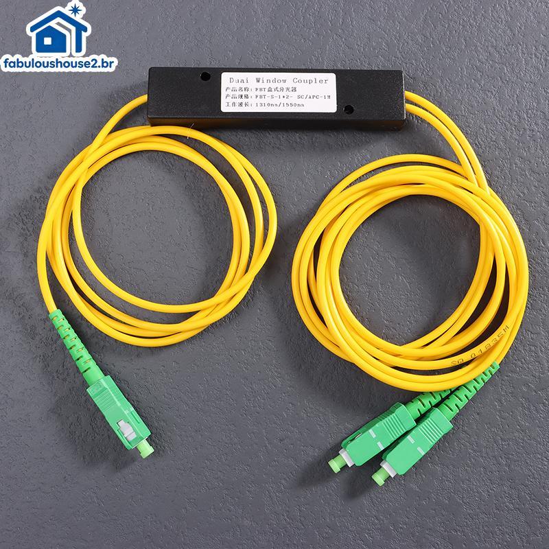 Caixa Divisora De Fibra Óptica FABUL 1x2/APC 1Pc Acessórios Para Computador