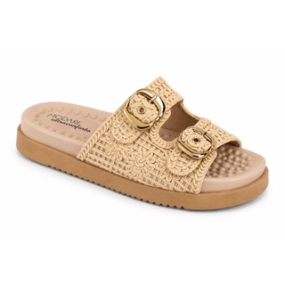 Sandalia Papete Modare Feminino Conforto Casual Fivela 7178