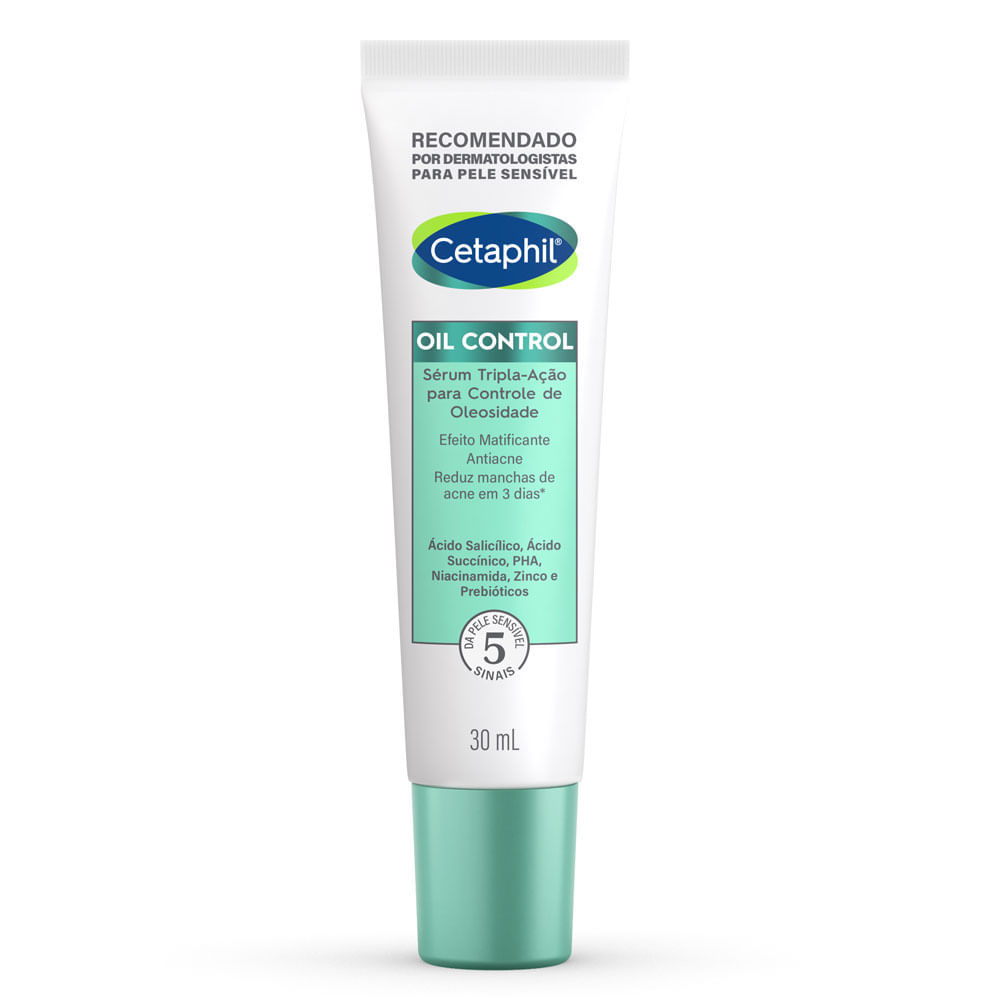Cetaphil Oil Control Sérum Tripla Ação para Controle de Oleosidade para Pele Sensível 30ml