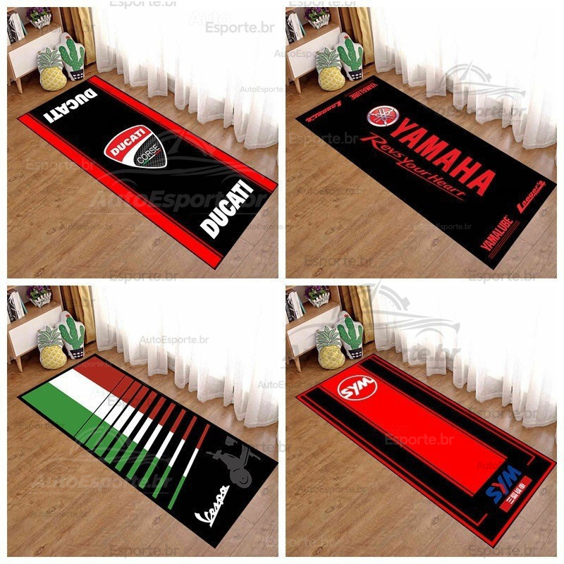 Tapete para motocicleta, tapete especial para motocicleta, febre, amigo, quarto, cabeceira, absorvente XZQ1 F6OF