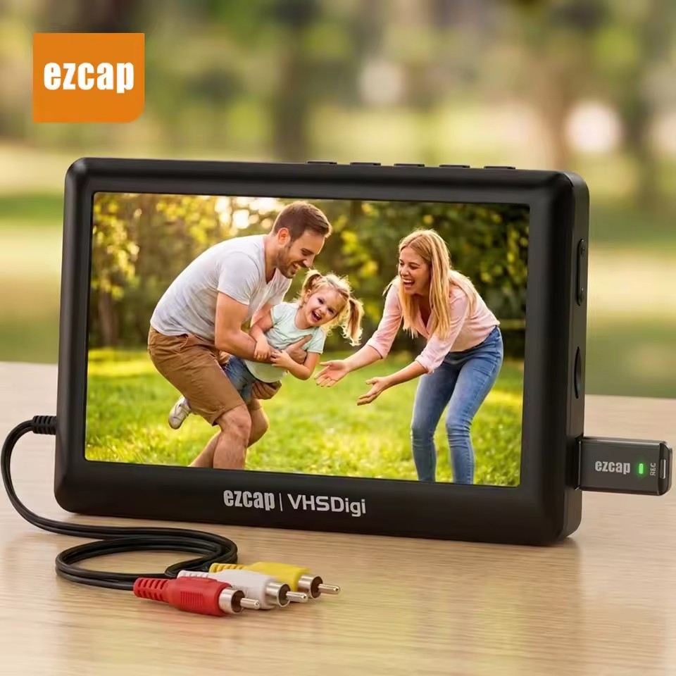 Gravador AV 1080p Caixa De Gravação De Placa De Captura De Áudio E Vídeo Para VH