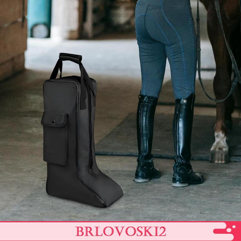 [Brlovoski2] Bolsa Para Botas Altas Feita De Tecido Oxford , Lateral Multifuncional , Sacola De Acampamento
