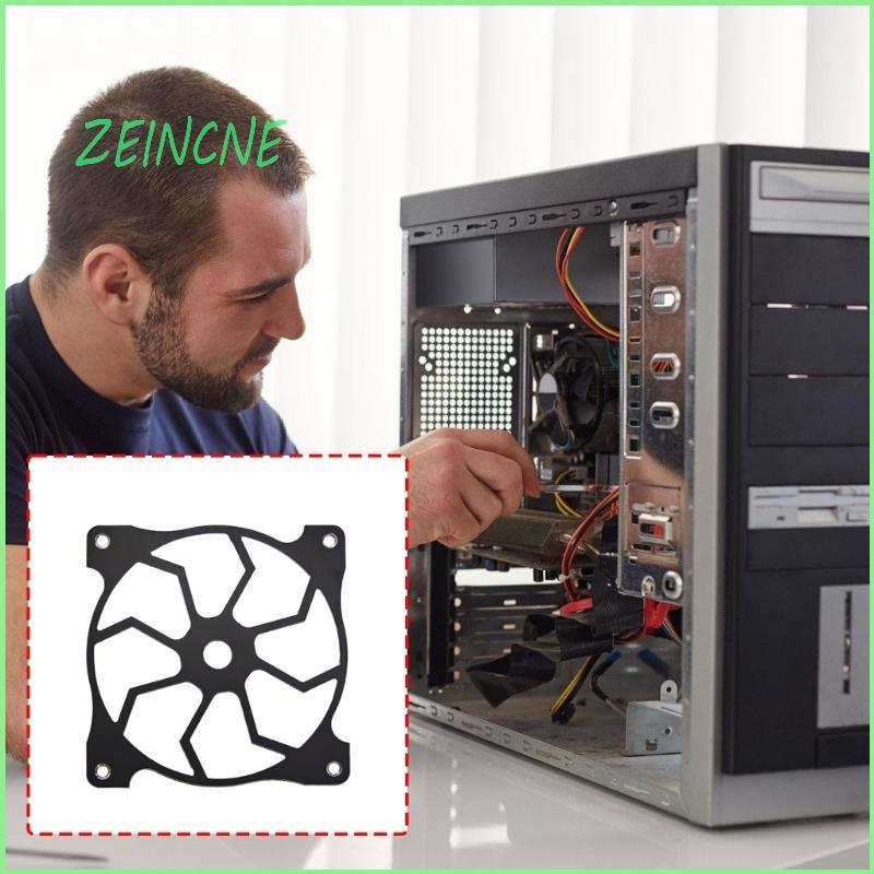 ZEIN Alumínio Ventilador Do Computador Refrigeração À Prova De Poeira Escudo Caso Guarda Substituição Para Acessórios