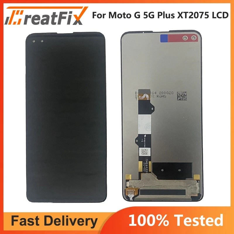Original Para Motorola Moto G 5G Plus XT2075 XT2075-2 Display LCD Tela De Toque 