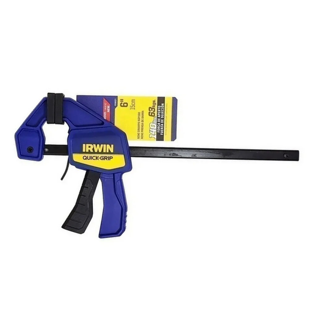 Mini grampo de aperto rápido para marceneiro 6" Quick-Grip - Irwin