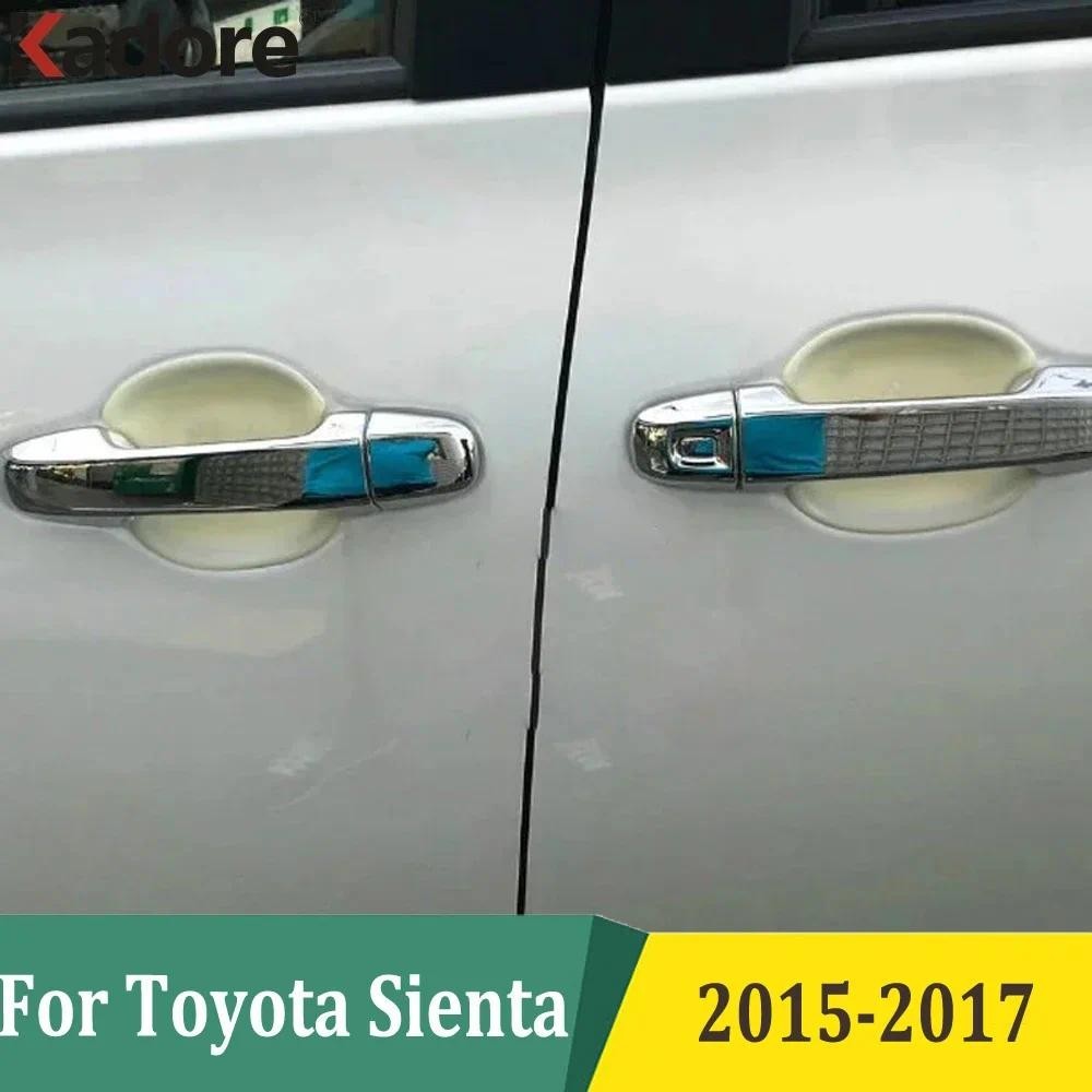Para Toyota Sienta 2015 2016 2017 XP170 Maçaneta Da Porta Lateral Capa Guarnição Estilo Acessórios Exteriores Automóveis