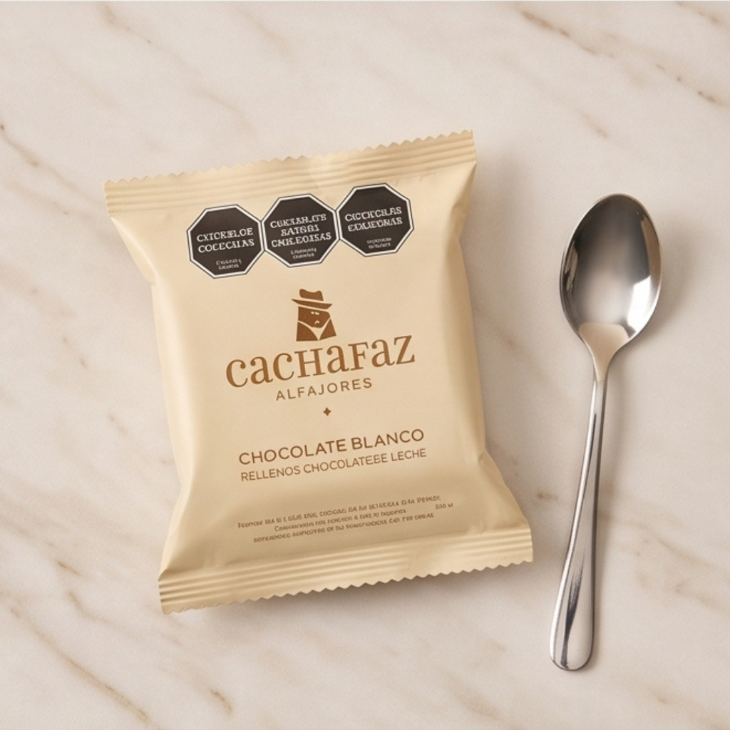 Cachafaz Alfajor Blanco 6 unidades — imagem 2 de 2
