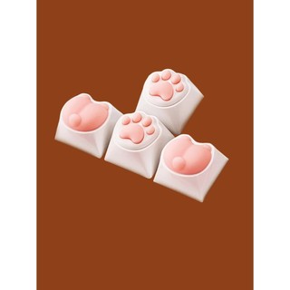 Gato garra keycap gato bunda único Silicone pele-amigável teclado mecânico keycap OEM Starbucks Croffee