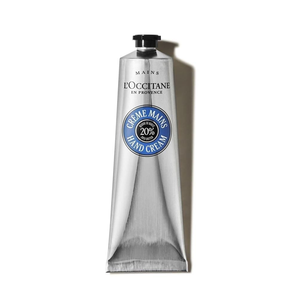 L'OCCITANE 20% Manteiga de Karité Orgânica para Mãos, Nutre e Protege Mãos Secas, Rápida Absorção, Não Oleosa, Deixa as 