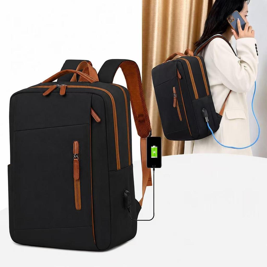 Multineos Mochila de Viagem Masculina Feminina Notebook Executiva Impermeável Reforçada Cabo USB Trabalho Escola
