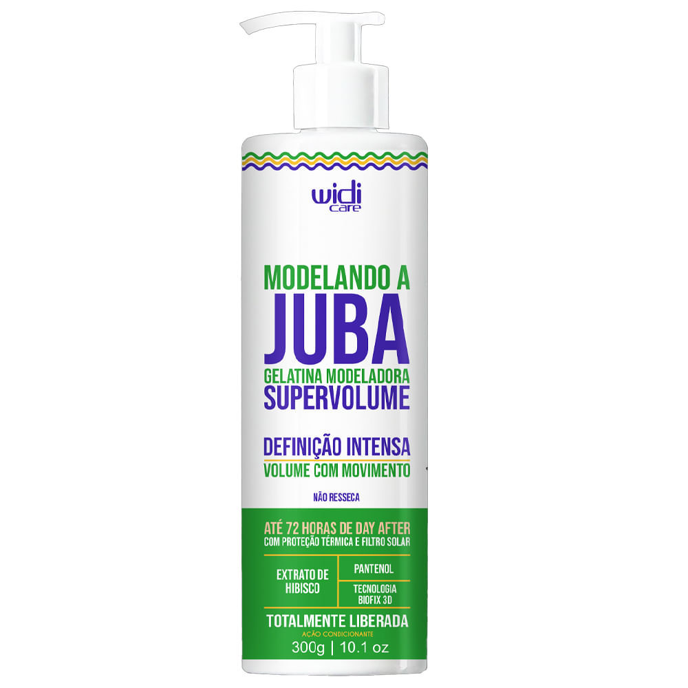 Gelatina Capilar Widi Care Modelando a Juba Super Volume 300g