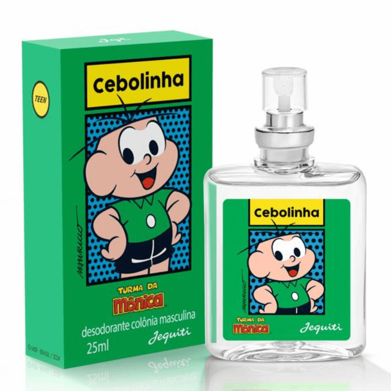 Cebolinha Turma da Monica Colônia25ml - Vidro Jequiti