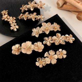 Ins Estilo Quente!Francês Retro flor acessórios de cabelo pente de cabelo franja lateral clipe de noiva All-Match grampo