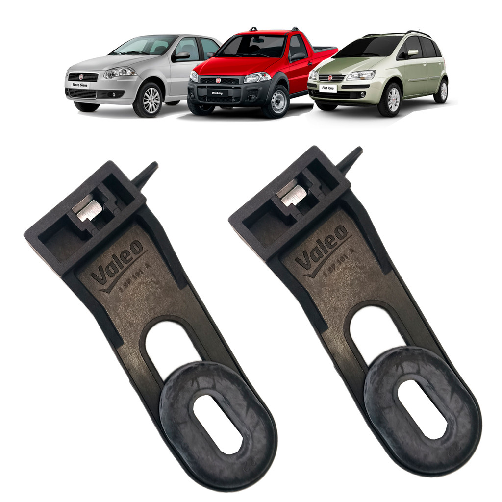 Par Suporte Coxim Radiador Original Idea 2006 a 2010