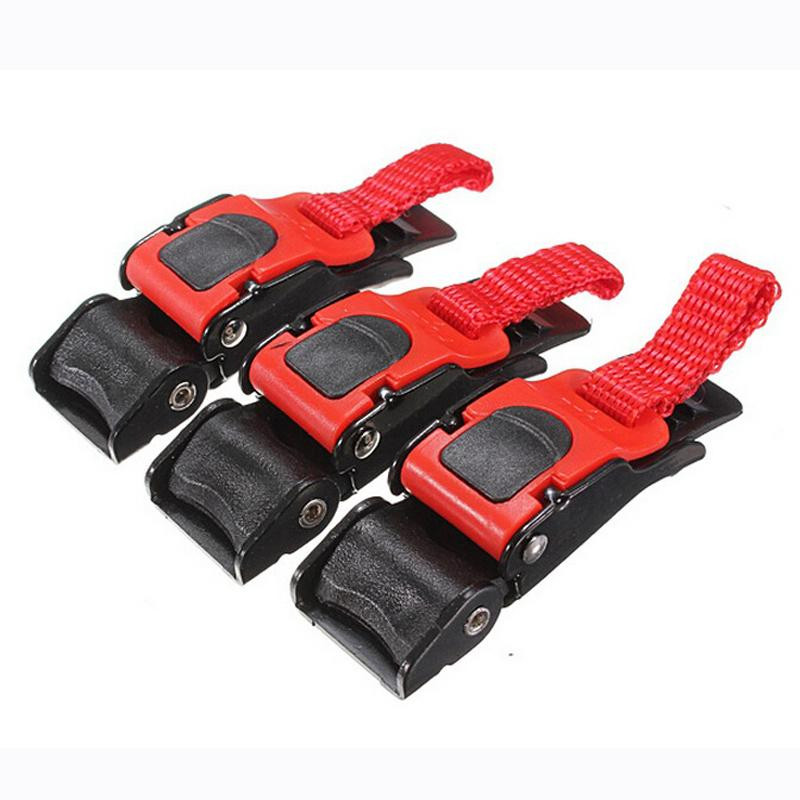 3 fivelas de plástico para capacete de motocicleta, fivela rápida para cinta de queixo de bicicleta/ATV, 9 níveis