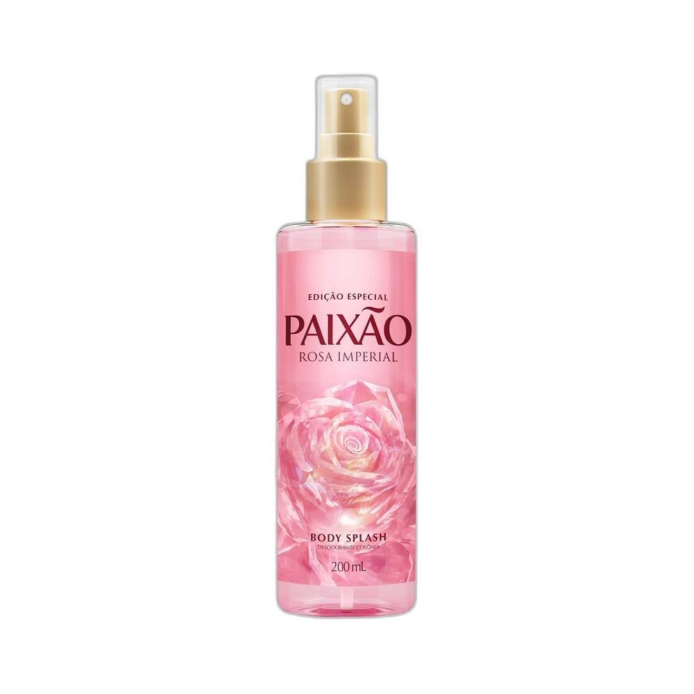Body Splash Paixão Rosa Imperial 200ml