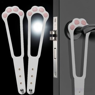 Bloqueador de porta para animais de estimação, gato, cães, acesso, ventilação do quarto, sem perfuração, ajustável, rese
