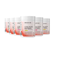 6 Collagens Peptides Renova Be Verisol com Ácido Hialurônico 180 Doses