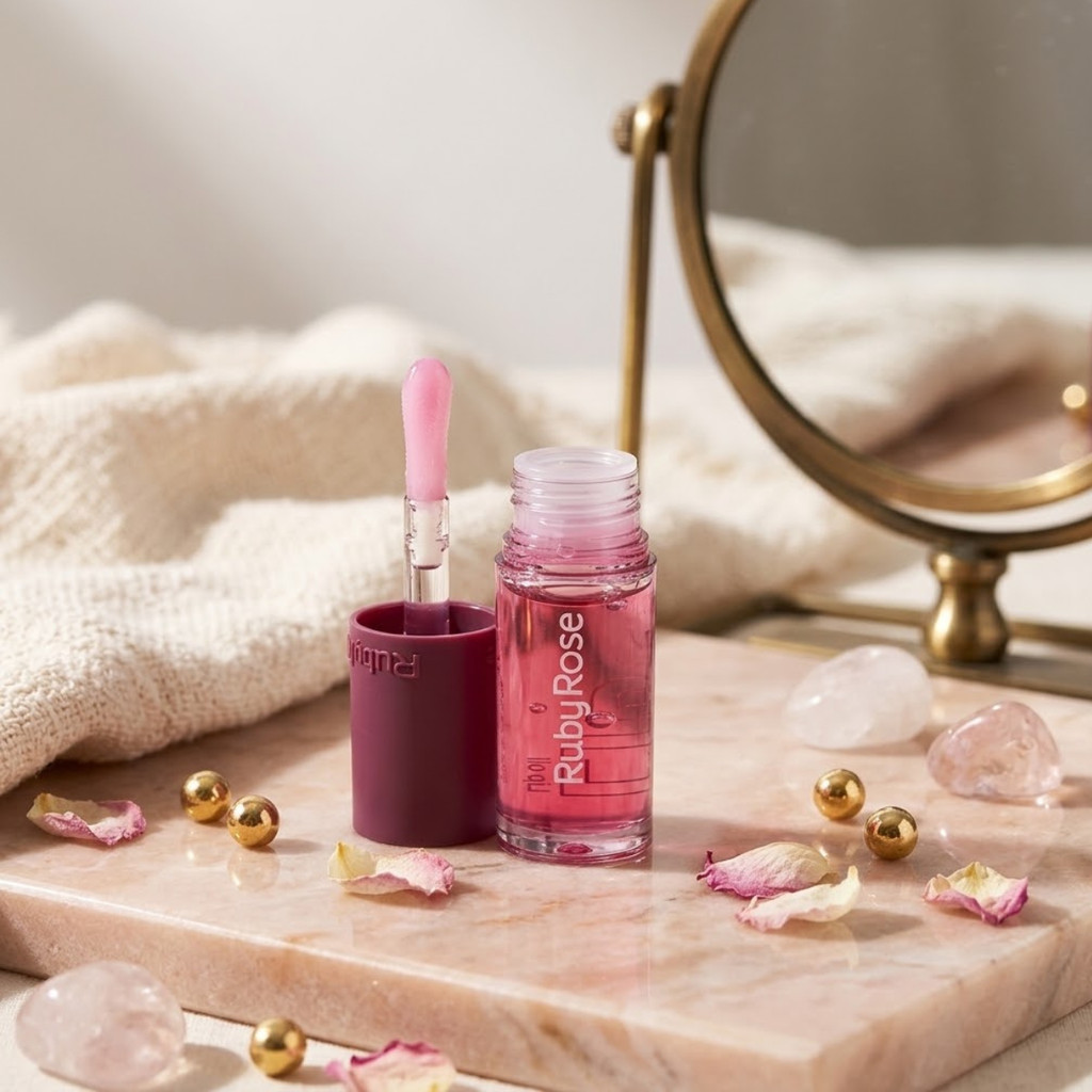 LIP OIL RUBY ROSE FRESH LIPS GL08 HIDRATANTE LABIAL — imagem 2 de 2