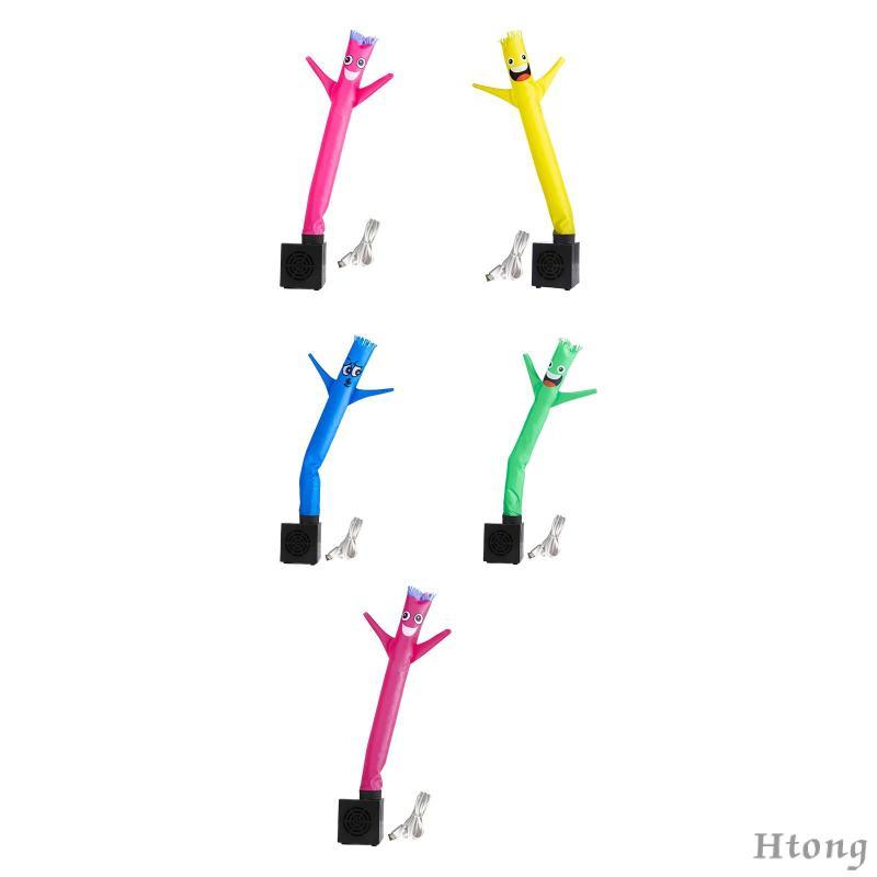 [Htong] Tubo Inflável De Ar De Dança Guy Ventilador USB Ondulação Maluco Material PP Para Decoração De Dançarino De Mesa