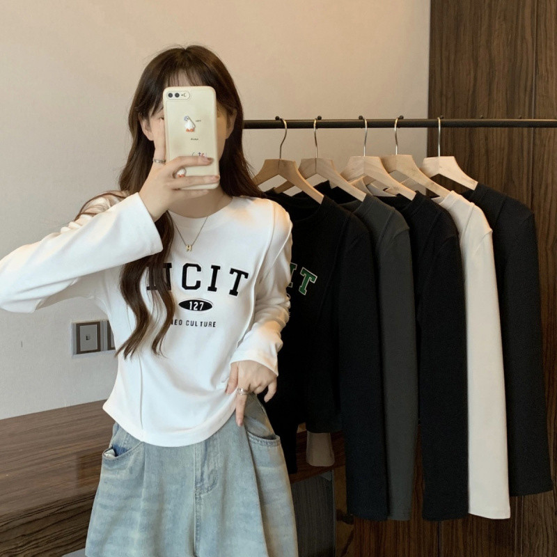 Blusa Feminina Estilo Coreano Elegante Manga Comprida Casual Moda Camisa Top De Veludo Tamanho Grande Irregular De Para 