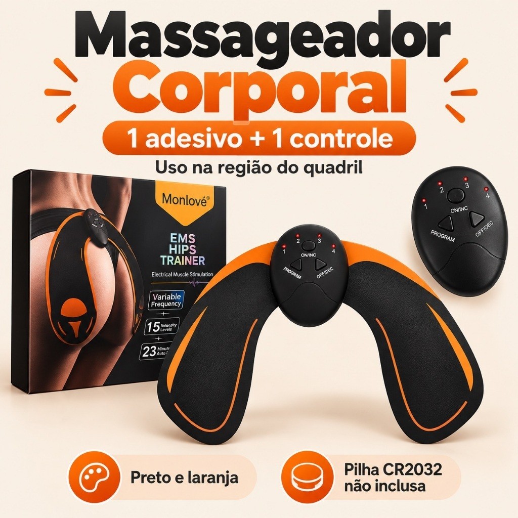 Levante Bumbum Empina Bumbum Estimulador Eletrico De GlúTeos Cresce GlúTEOS–Promoção