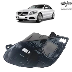 Carcaça Farol Dianteiro Mercedes C180 C200 2015 2016 2017 2018 Esquerdo Motorista Novo A2059063703