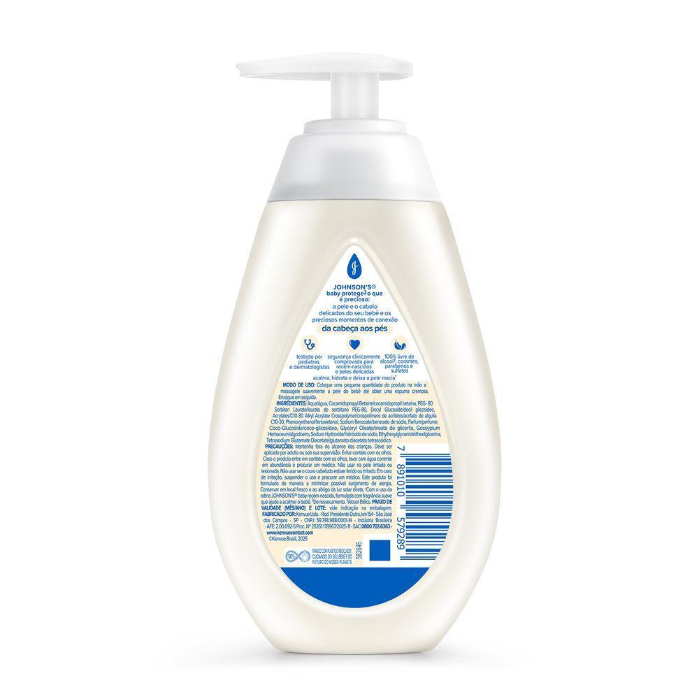 Sabonete Líquido Johnson's Recém Nascido 200ml · foto 2