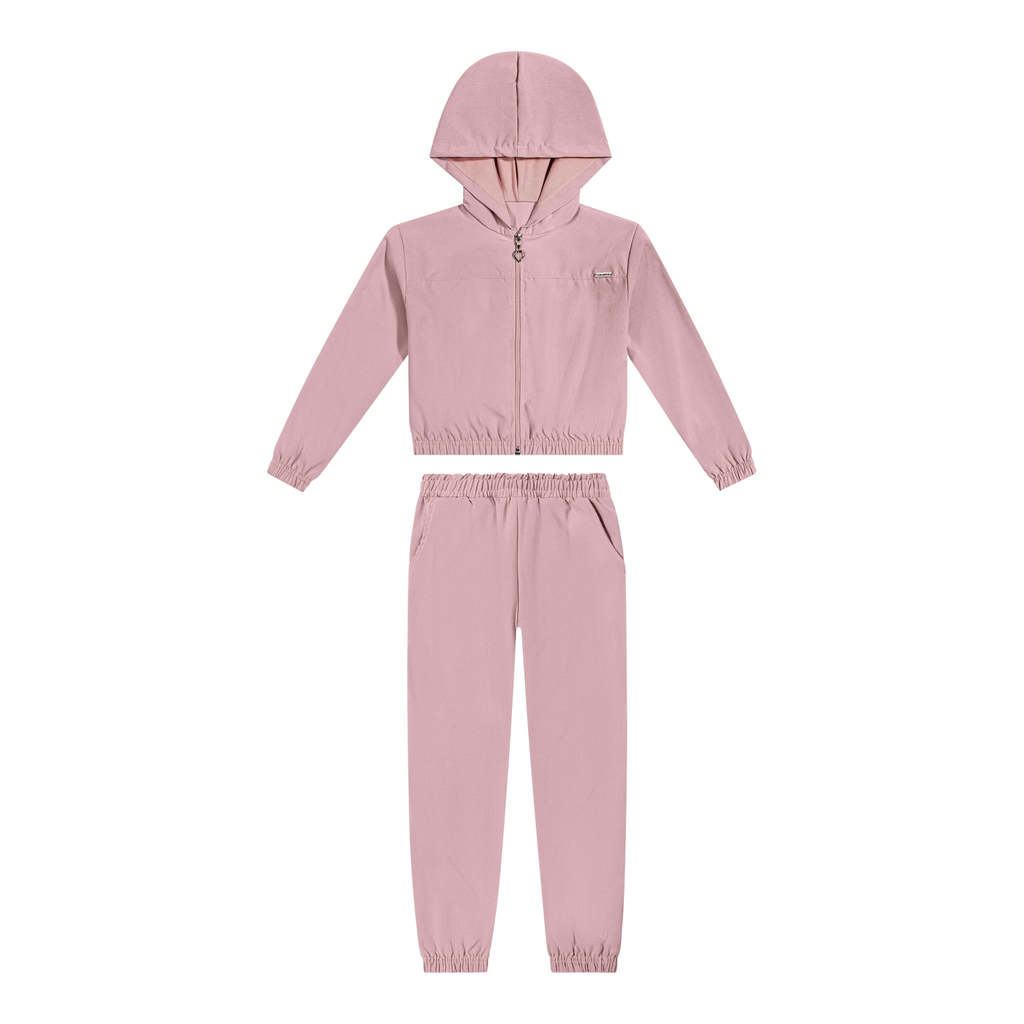 Conjunto Infantil Menina Polistrech Colorittá Rosa
