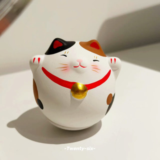 Novo estilo japonês copo de cerâmica High-End gato da sorte presente de aniversário menina bonito Desktop pêndulo sala d