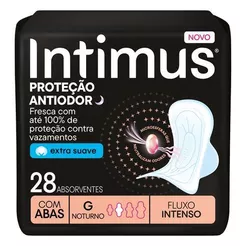 Absorvente Intimus® Toda Renovada Noite 28 Unidades