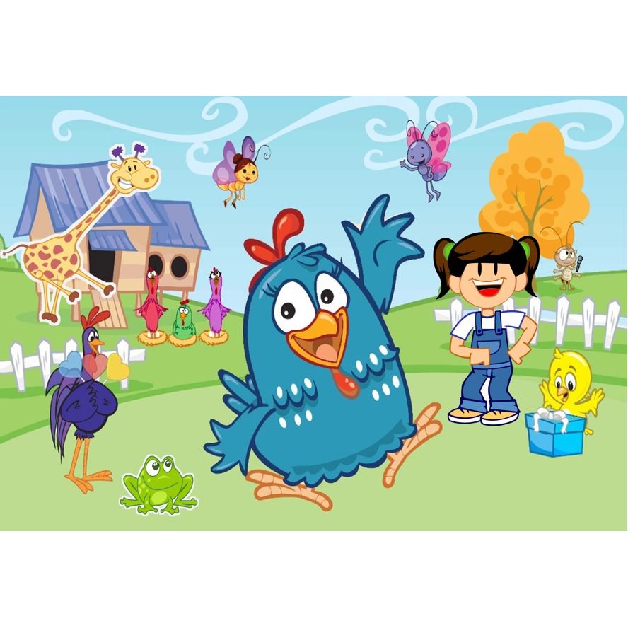 Papel arroz Galinha Pintadinha em Oferta na Shopee