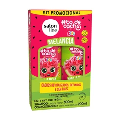 Kit Shampoo e Condicionador Melancia #todecacho Kids