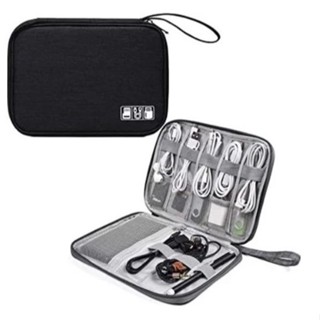 Bolsa De Armazenamento Bolsa Organizadora De Cabo De Dados Digital Portátil Eletrônica Viagem Necessário Camada Zíper em Oferta na Shopee
