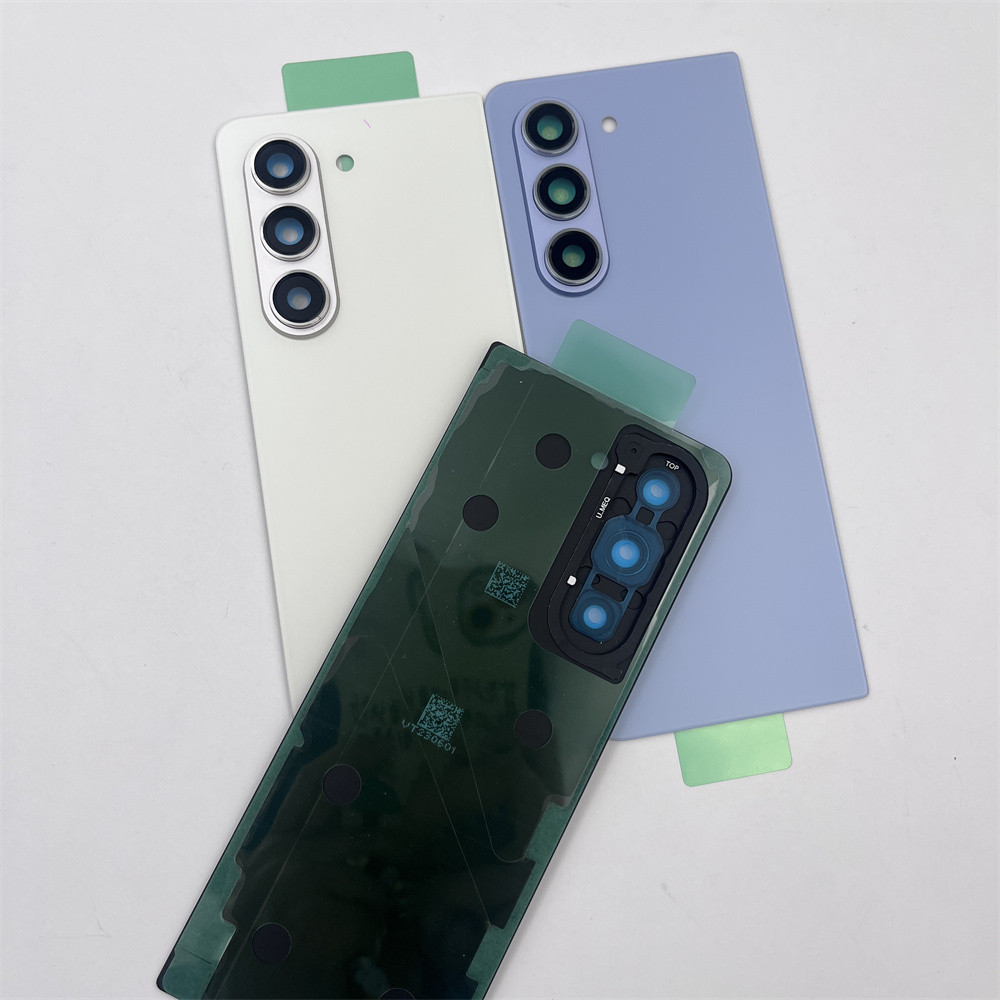 Fold5 Vidro Traseiro Para Samsung Galaxy Z Fold 5 5G Tampa Da Bateria Painel Por