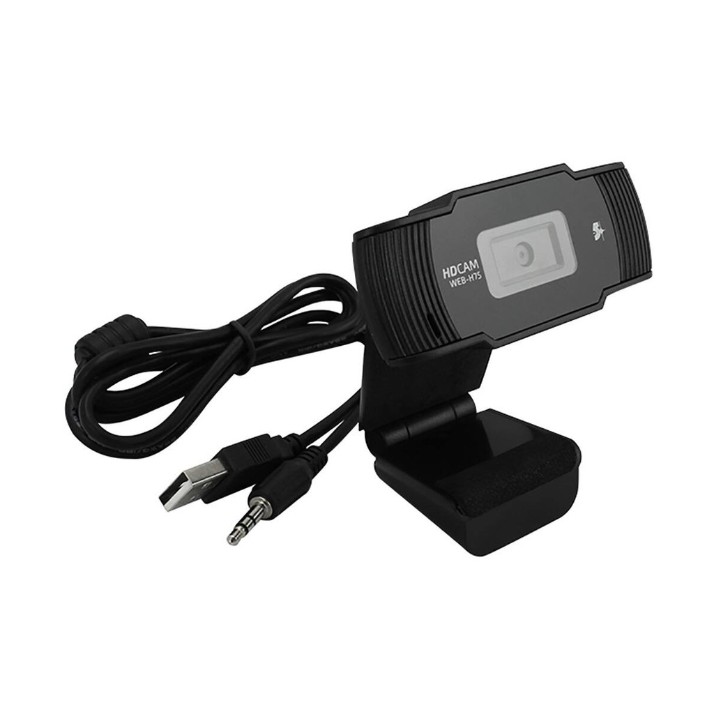 Webcam Para Video Conferência WEB-H75 HD 720P 30FPS 