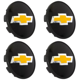 Kit Jogo 4 Calotinhas Centro de Roda GM Elite Preto 55 Vectra Prisma Cobalt em Oferta na Shopee