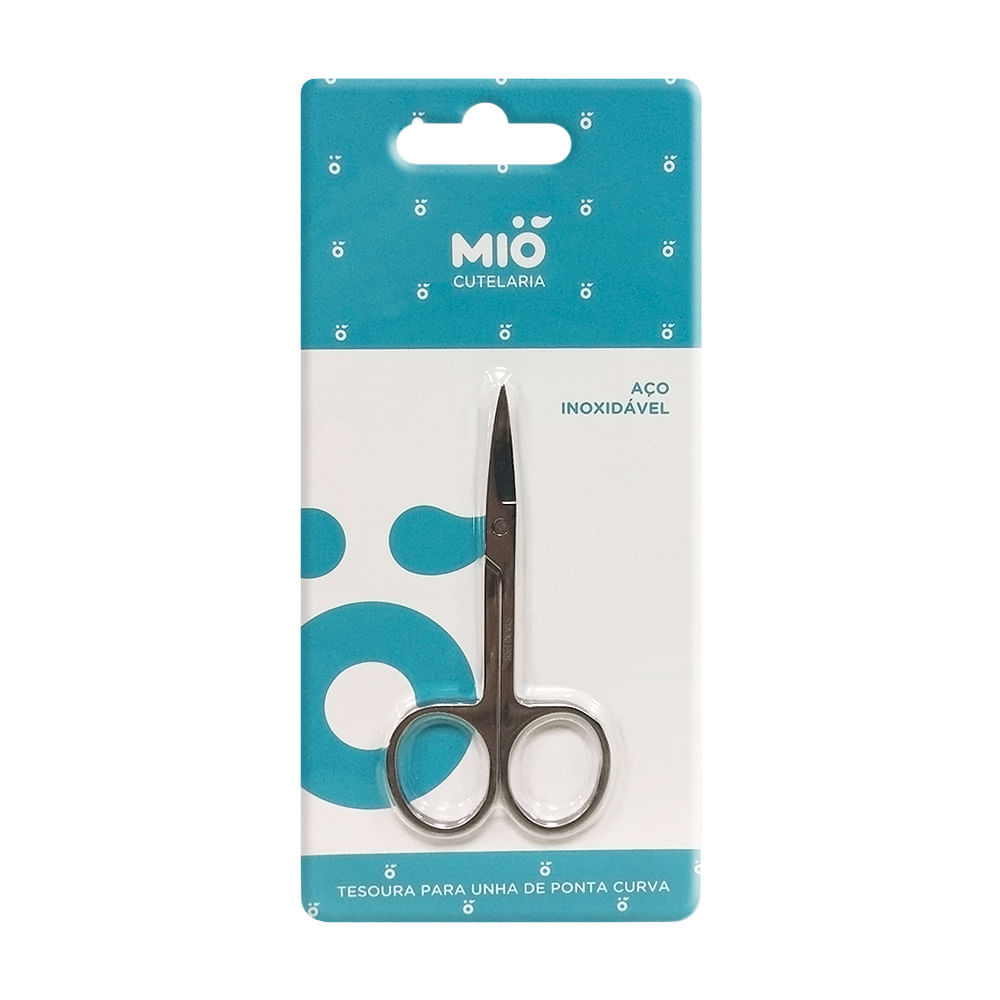 Tesoura para Unha de Ponta Curva Mió 1 Unidade em Oferta na Shopee