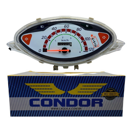 Painel de Instrumentos Completo c/ Medidor de Gasolina Condor Honda Biz C 100+ 2002 2003 2004 2005