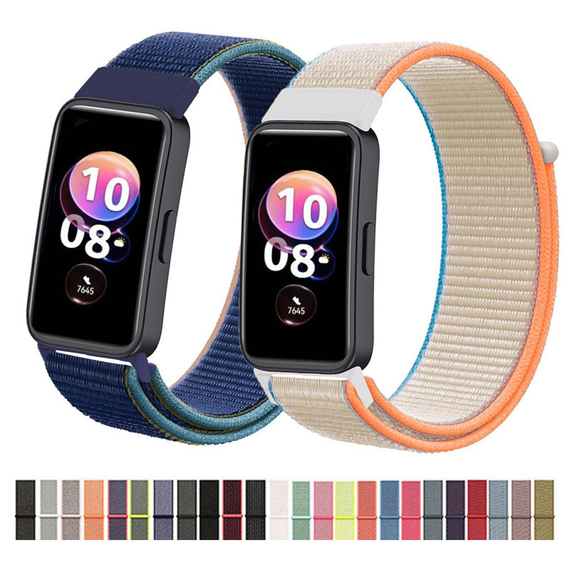 Pulseira para Huawei Band 10/9/8 / Huawei Band 9 NFC 1.47" de Nylon Loop em Oferta na Shopee